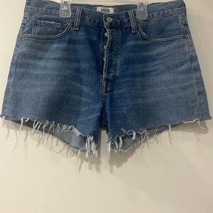 AGOLDE denim cutoff shorts size 30